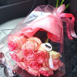 Blumenstrauß 'Rosa Studie'