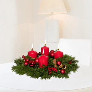 Blumenarrangement 'Weihnachtsgruß'