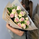 Tender bouquet of roses