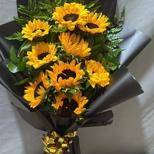 Nine Sunflowers Bouquet