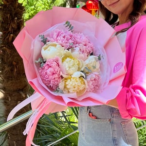 Bouquet 'Peony Marshmallow'