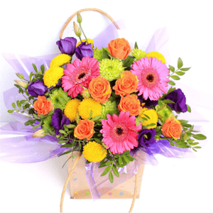 Flower box 'Sacchetto regalo di carnevale'