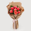 Blumenstrauß 'Rosenstrauß "Marshmallow-Traum"'