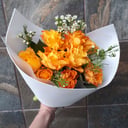 Roses with Waxflower