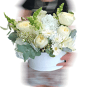 Flower box 'White delight'