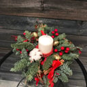 Arrangement 'Composition "Christmas hearth" mini'