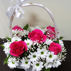 Flower basket 'Tenderness'