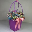 Flower box 'Gypsophila Arrangement "Fuchsia" 2.0'