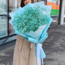 Blumenstrauß 'Blauer Schleierkraut-Bouquet'