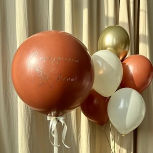 Luftballon-Set „Schokolade“