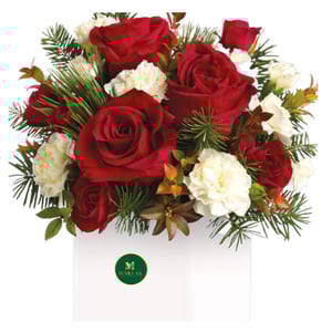 Flower box 'Hugs at Christmas'