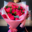 Ramo 'Peonies Coral Charm'