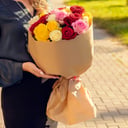 Ramo 'Bouquet of 21 multi-colored roses'