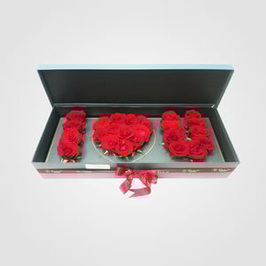 Blumenbox 'Ich liebe dich Box'