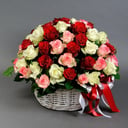 Flowers in a basket