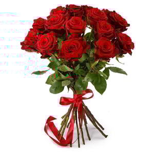 Ramo 'Bouquet of 15 red roses Freedom'