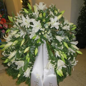 Lilienkranz weiß