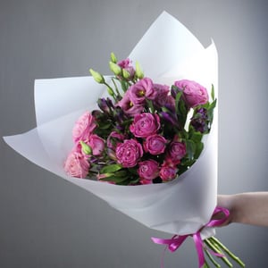 Blumenstrauß 'Warmer Sommerstrauß'