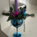 Arrangement 'Ate in a glass'