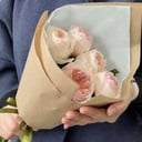 Bouquet of 5 peony roses Juliet 101