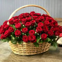 Blumenkorb '101 red rose'