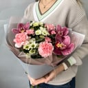 Blumenstrauß 'Zarter Strauß mit Orchidee 4'