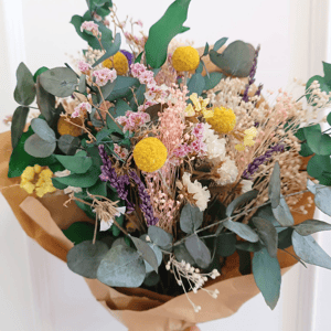 Ramo de flores preservadas Campestre
