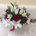 Bouquet 'Ice and flame'