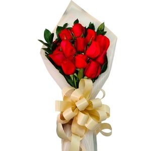 Bouquet de 12 roses