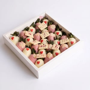 Chocolate-covered strawberries 'Verona' 25 pcs