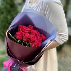 Blumenstrauß 'Rosa Rosen 11St'