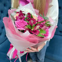 Blumenstrauß 'Himbeer Sonnenuntergang'