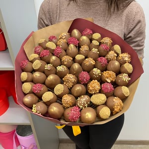 Bouquet "Golden sparks" size L