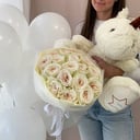 Combo (flowers, balloons, toy)