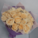 Blumenstrauß 'Strauß aus 25 cremefarbenen Rosen'