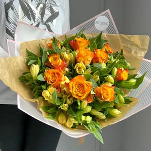 Blumenstrauß Sonnenglanz