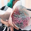 Bouquet 'Rainbow in hands'