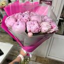 Bouquet of 9 peonies