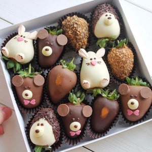 Chocolate-Covered Strawberries "Forest Glade"