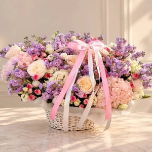 Panier de fleurs 'Parfum de la Seine'
