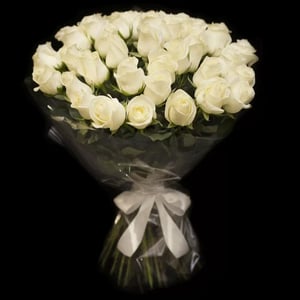 Bouquet '51 white rose'