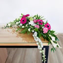 To the beloved: calla lilies and gerberas