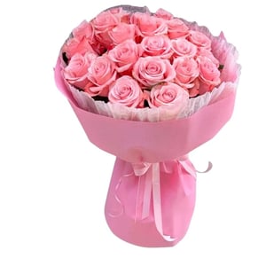 Blush of Forever Rose Bouquet
