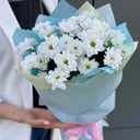 Bouquet '5 white chrysanthemums'