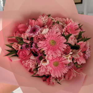 Mixed Bouquet in Pink Tones