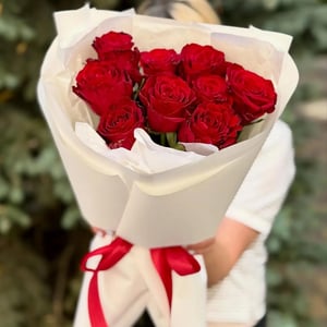 Bouquet '9 roses rouges'