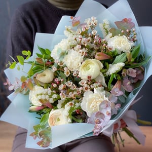 Bouquet 'Snow-white smile'