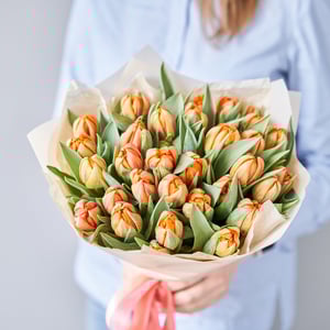 Bouquet 'Tulip orange 25pcs'