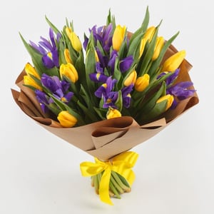 Bouquet "Spring dreams" (kraft)