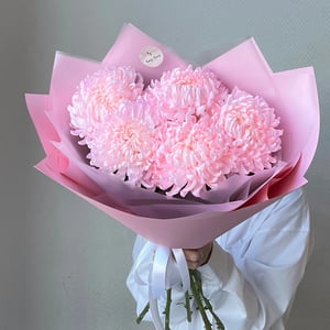 Beautiful Pink Chrysanthemum Bouquet